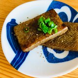 バター醤油で☆ヘルシーこんにゃくステーキ